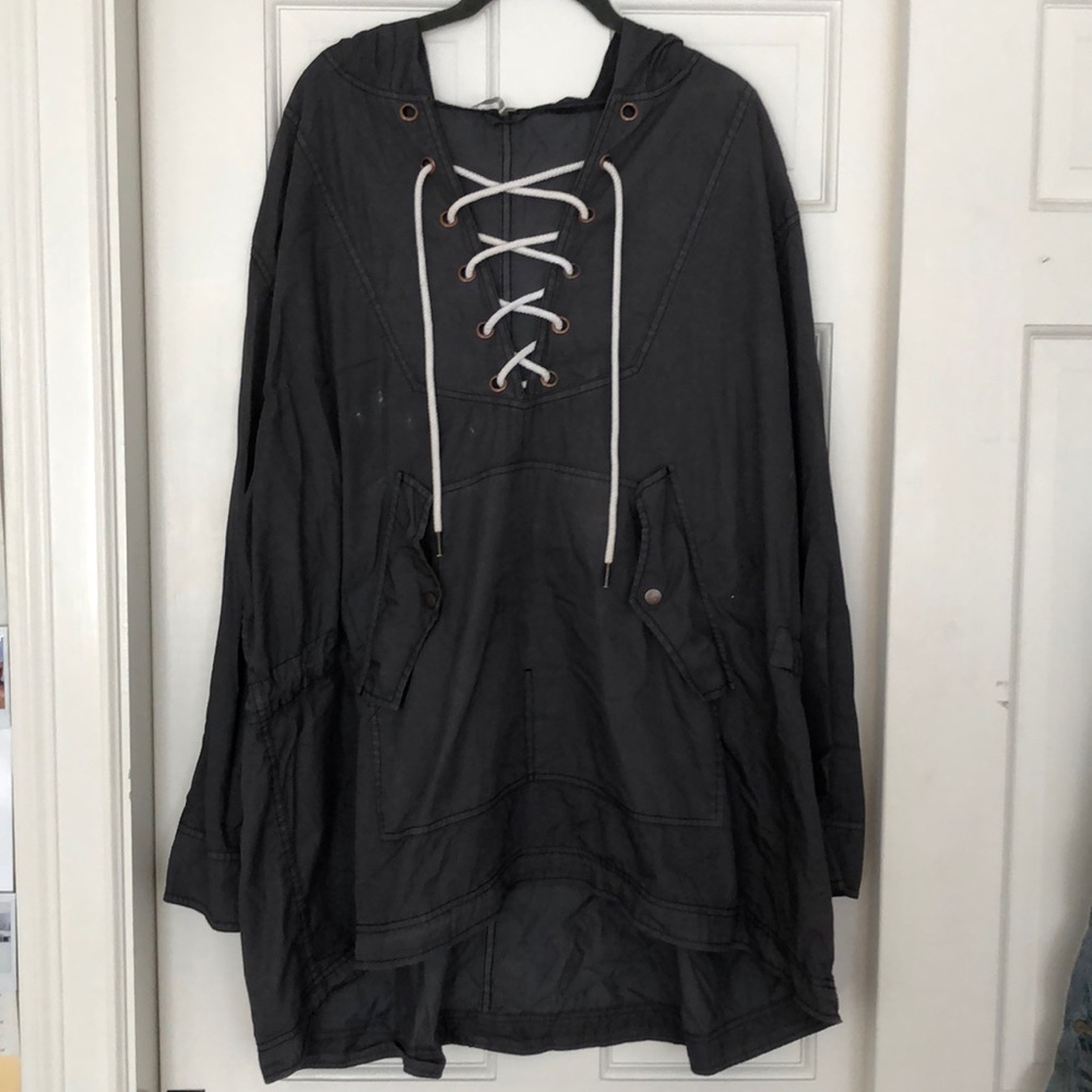 hooded free people jacket